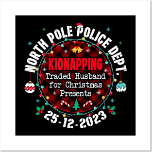 North Pole Police Dept Traded Husband for Christmas Posters and Art